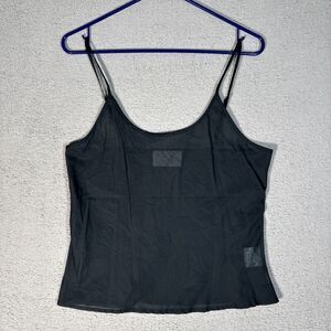 Merlette Women’s Tank Top Size Small Cotton Semi sheer Lightweight Camisole